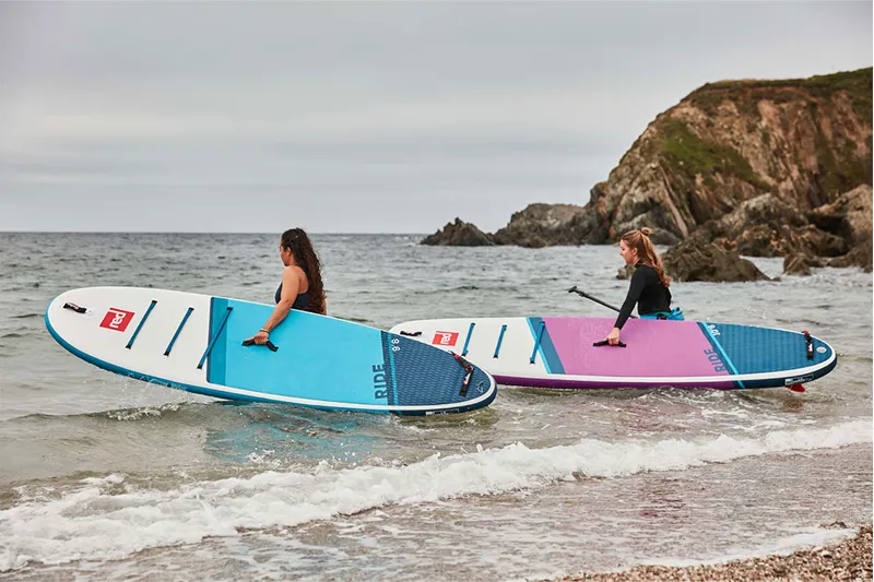 2022 Red Paddle Co Ride 10.6 All Round Inflatable SUP Package Deal Purple-10